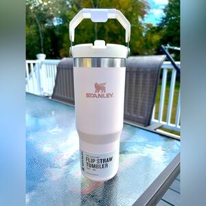 Brand New never used Stanley Flip Straw Tumbler blush pink color